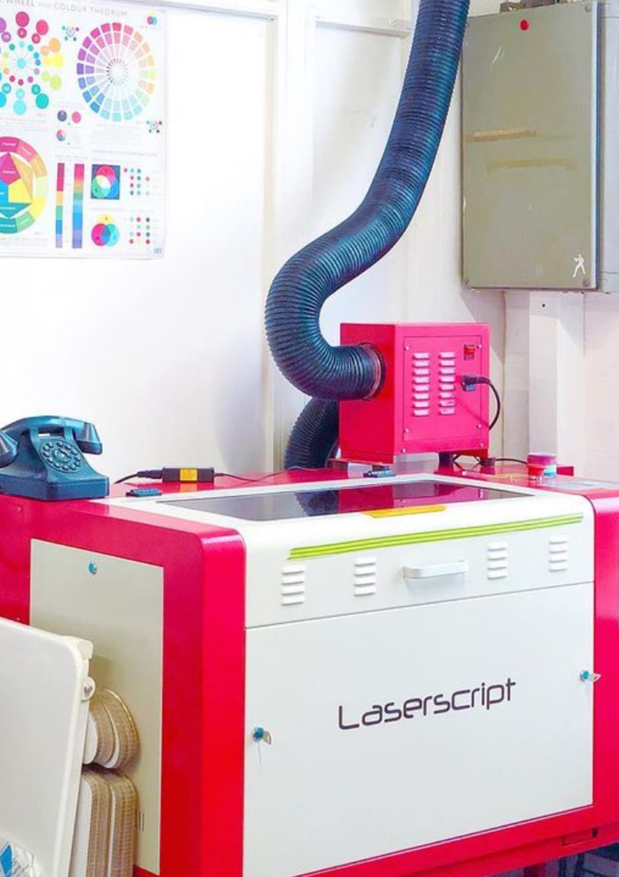 Laser cut in my studio in Leeds