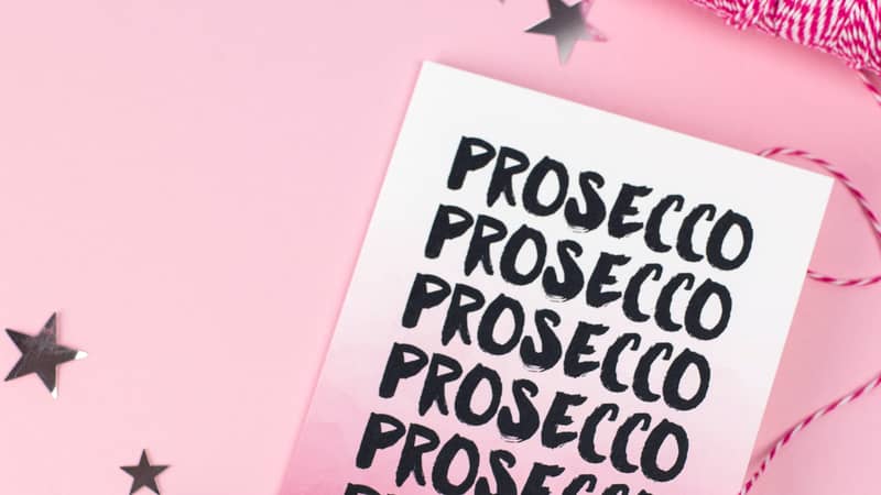 Prosecco card