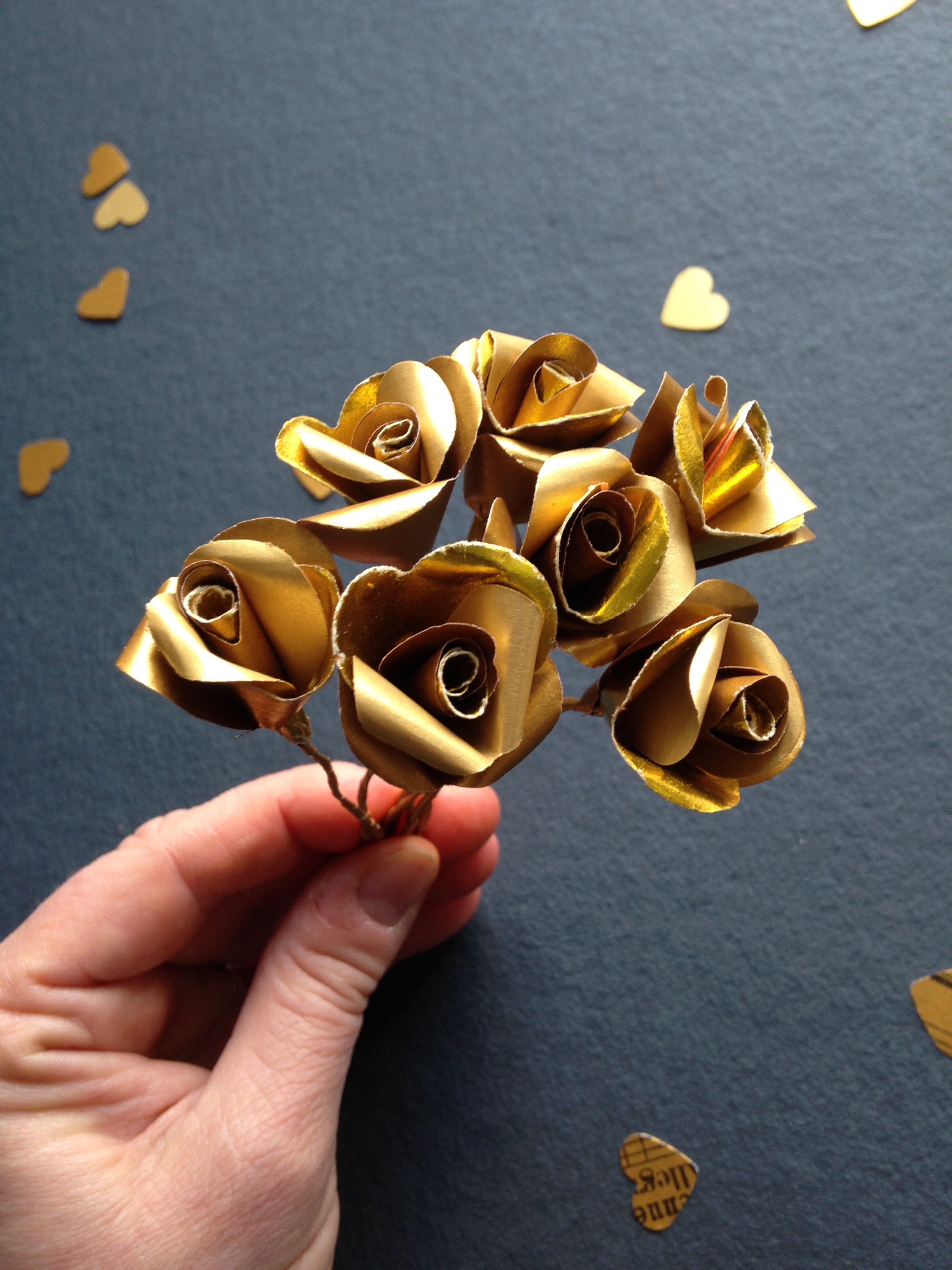 golden wedding anniversary roses