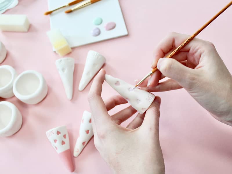 Hand painted ceramics