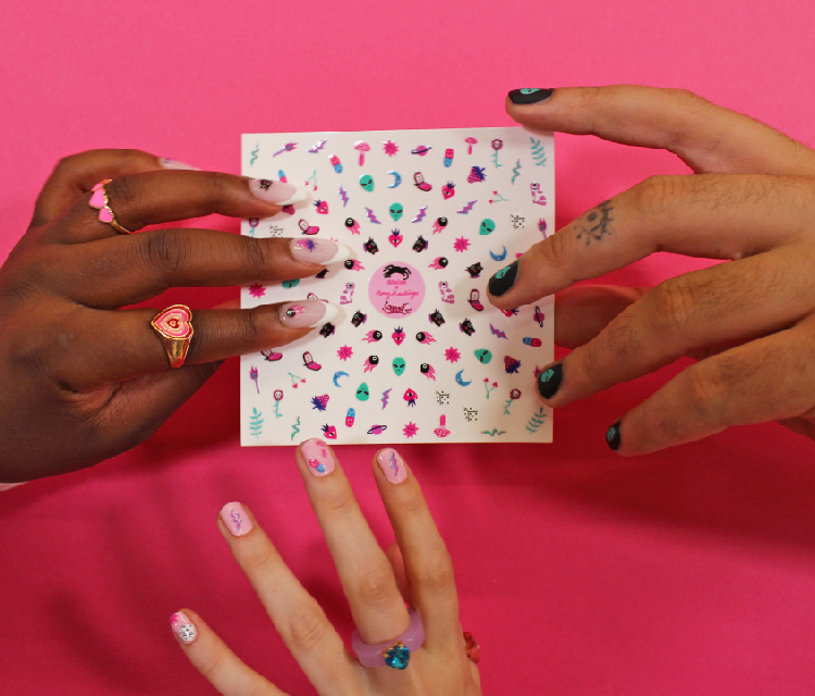 Glaize nail art stickers