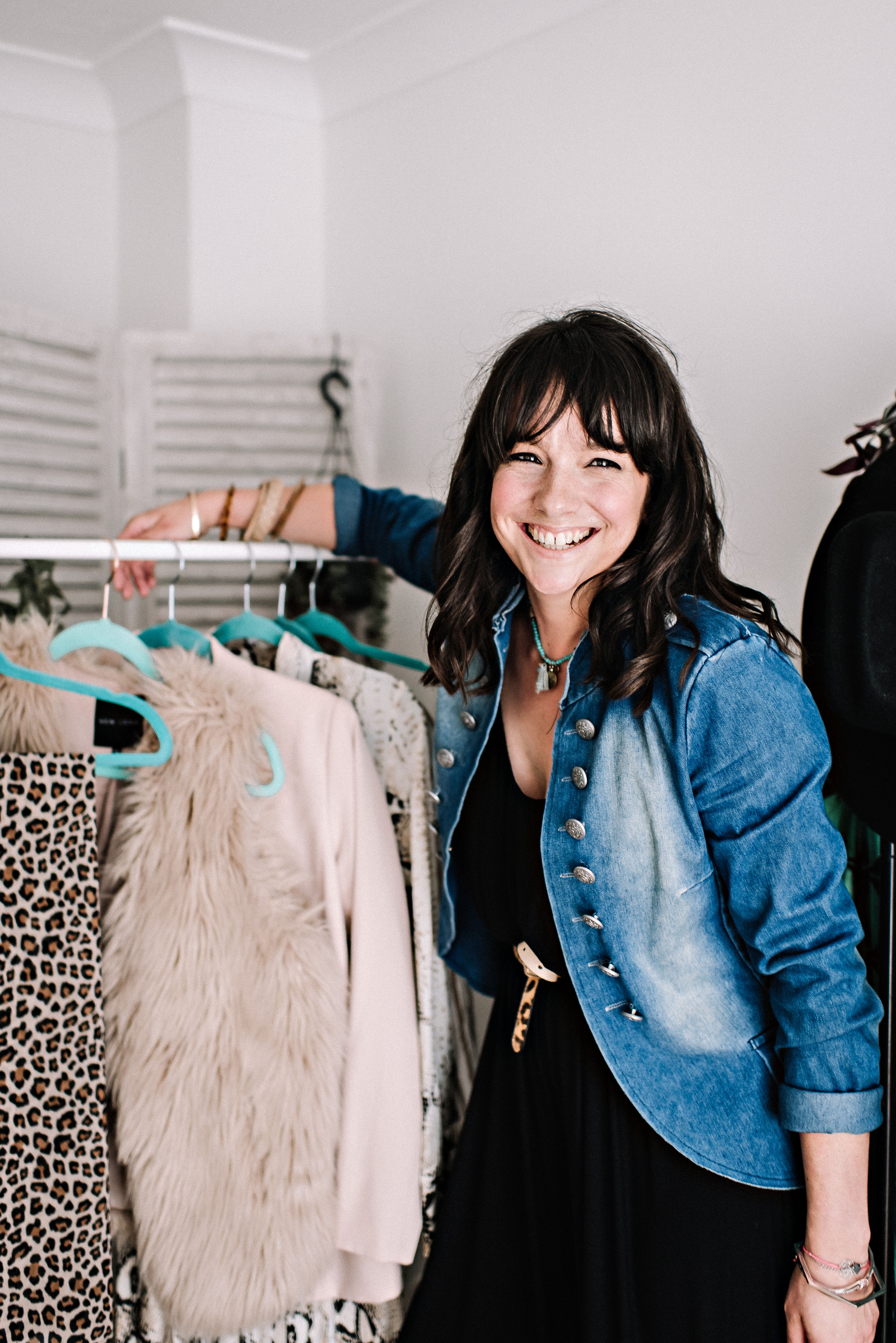 Personal stylist Sophie Jones-Cooper from My Stylish Friend is producing bespoke upcycled face masks 