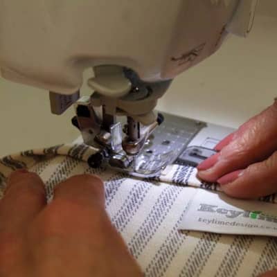 Everything handmade in the Bath sewing room