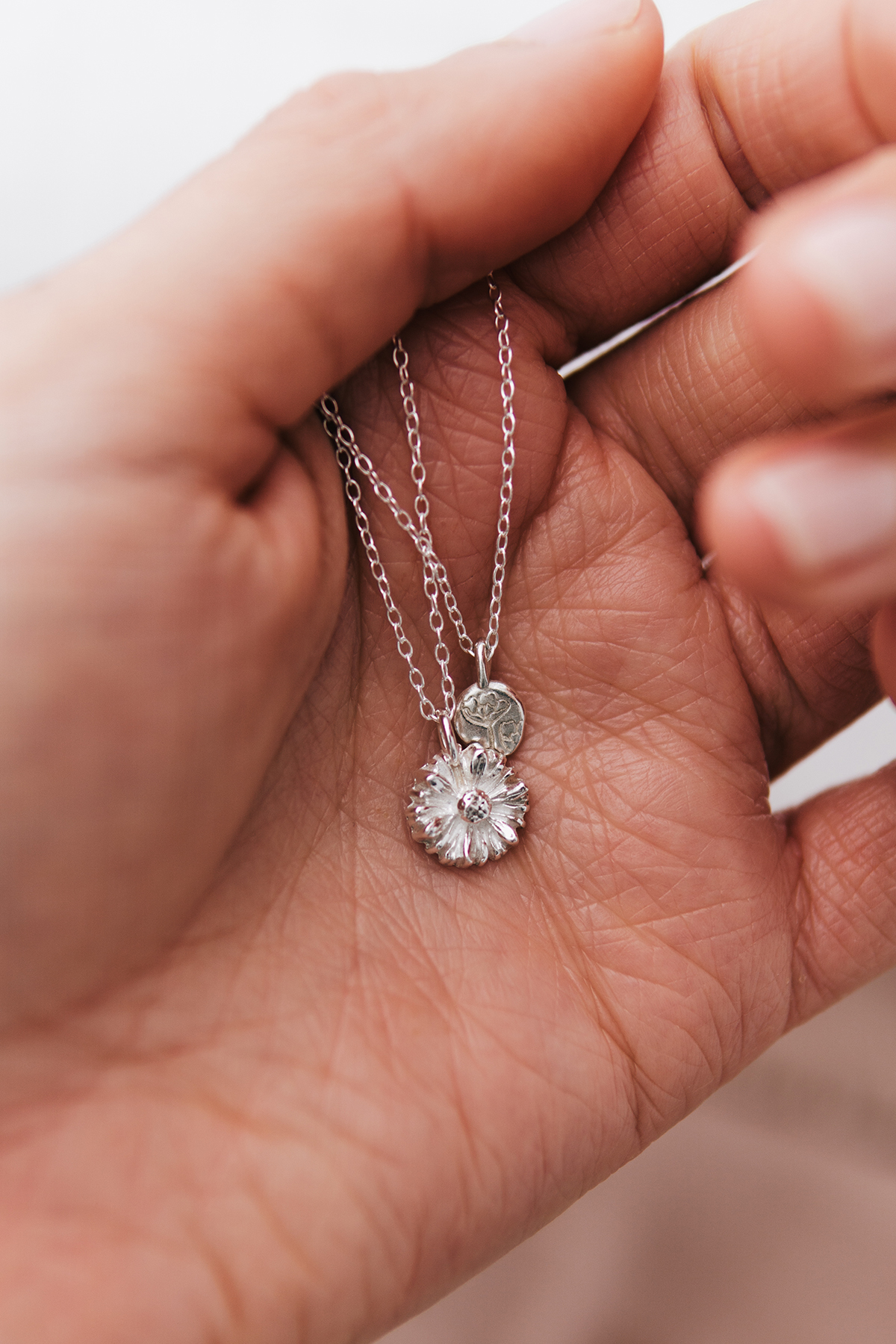 Silver Stacking pendants