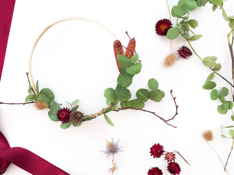 DIY Floristry Wreath Postbox Kits