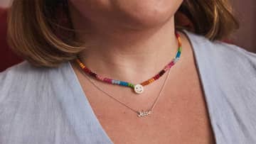 smiley face necklace