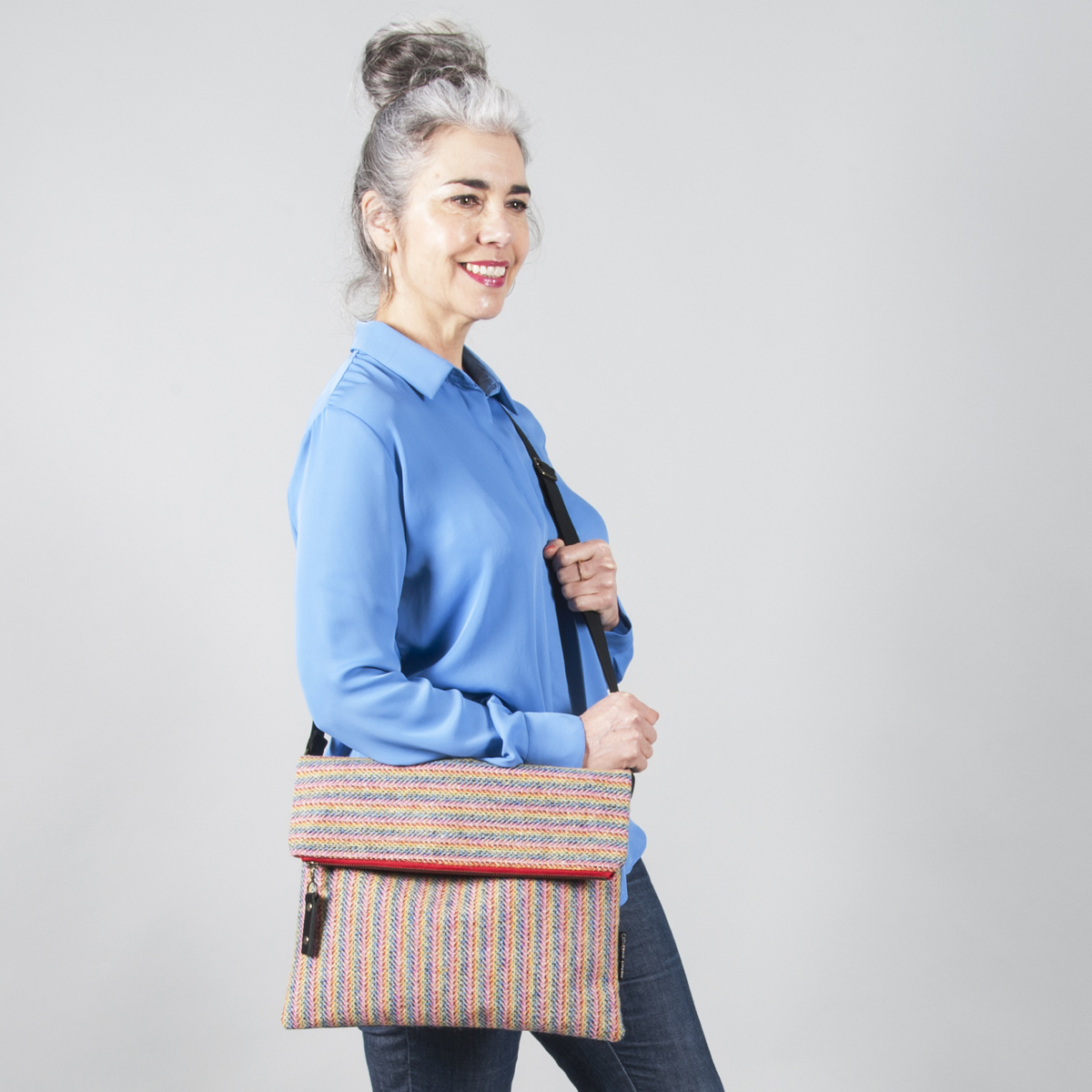 Harris Tweed shoulder bag