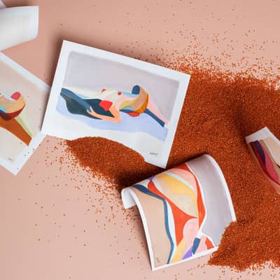 kids typography print