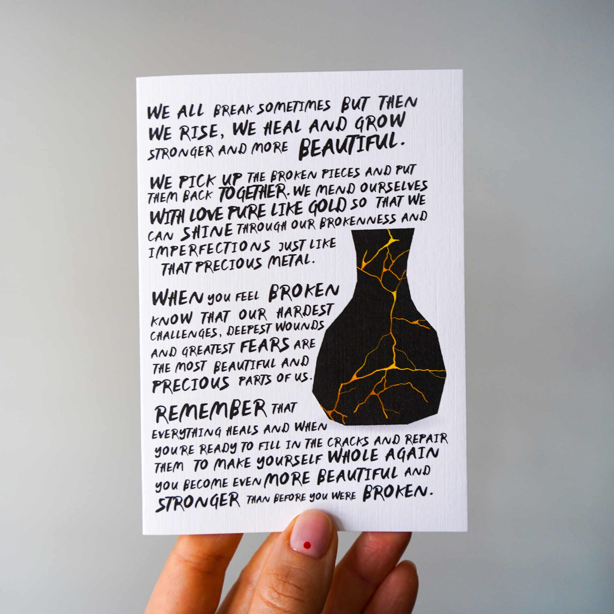 Kintsugi Card 