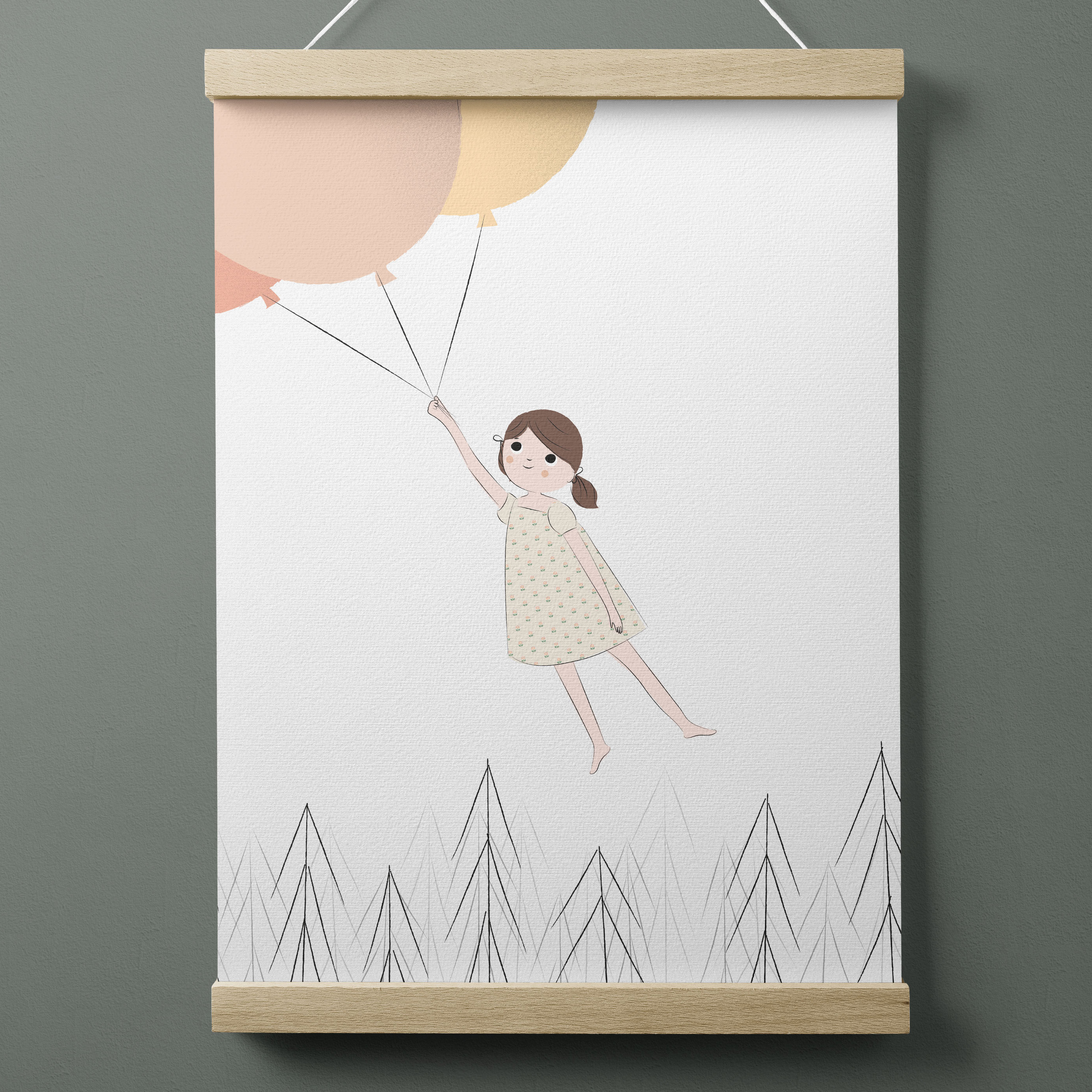 Personalised children's print