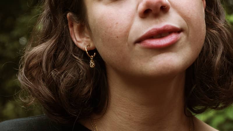 Textured Loop Earrings