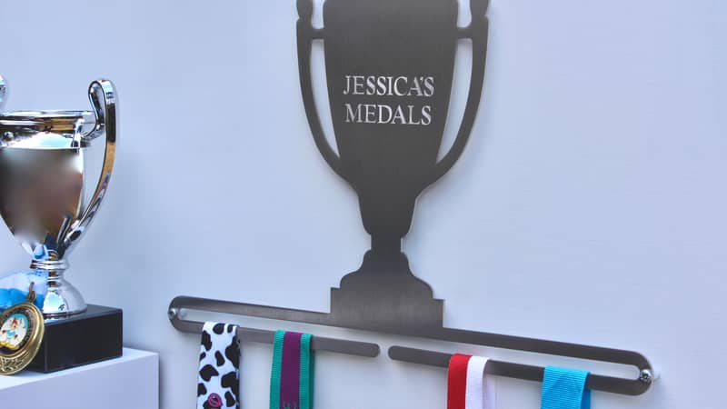 Personalised Trophy Medal Hanger