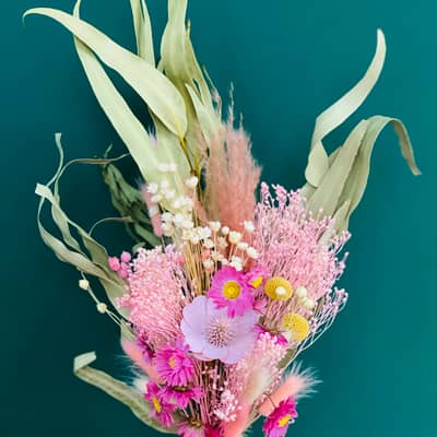 Letterbox Dried flowers