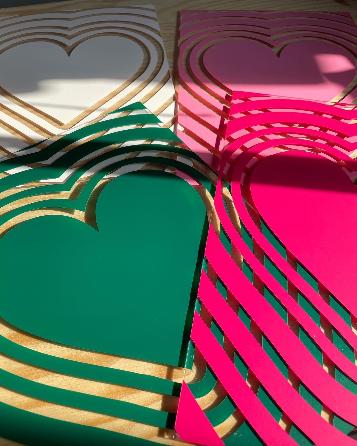 acrylic banner clear chain vinyl 