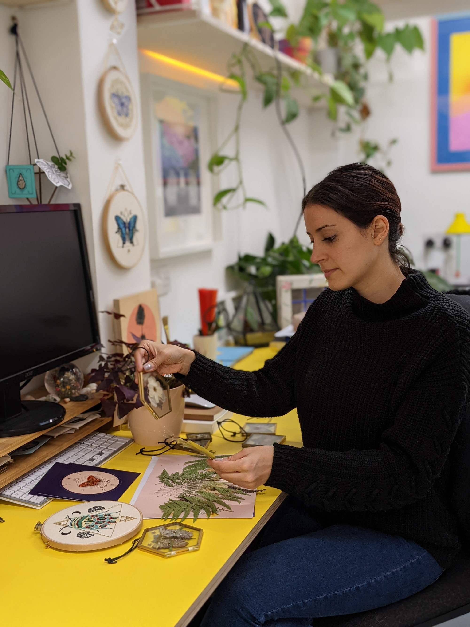 Butterfly Embroidery Artist