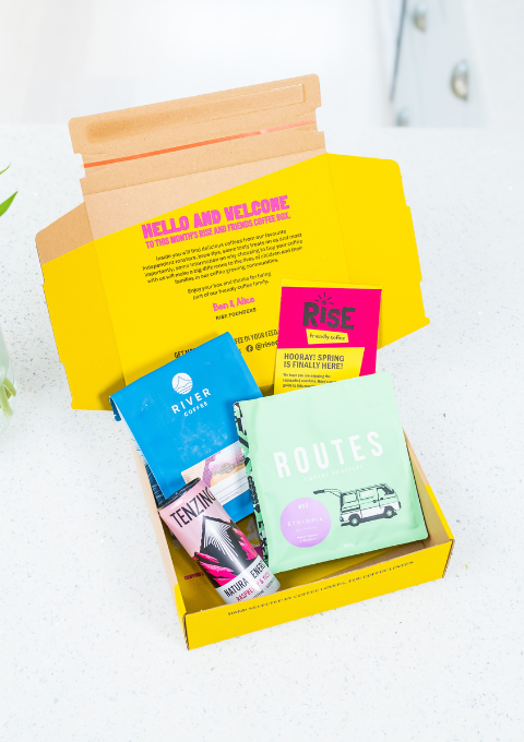 RISE coffee gift box