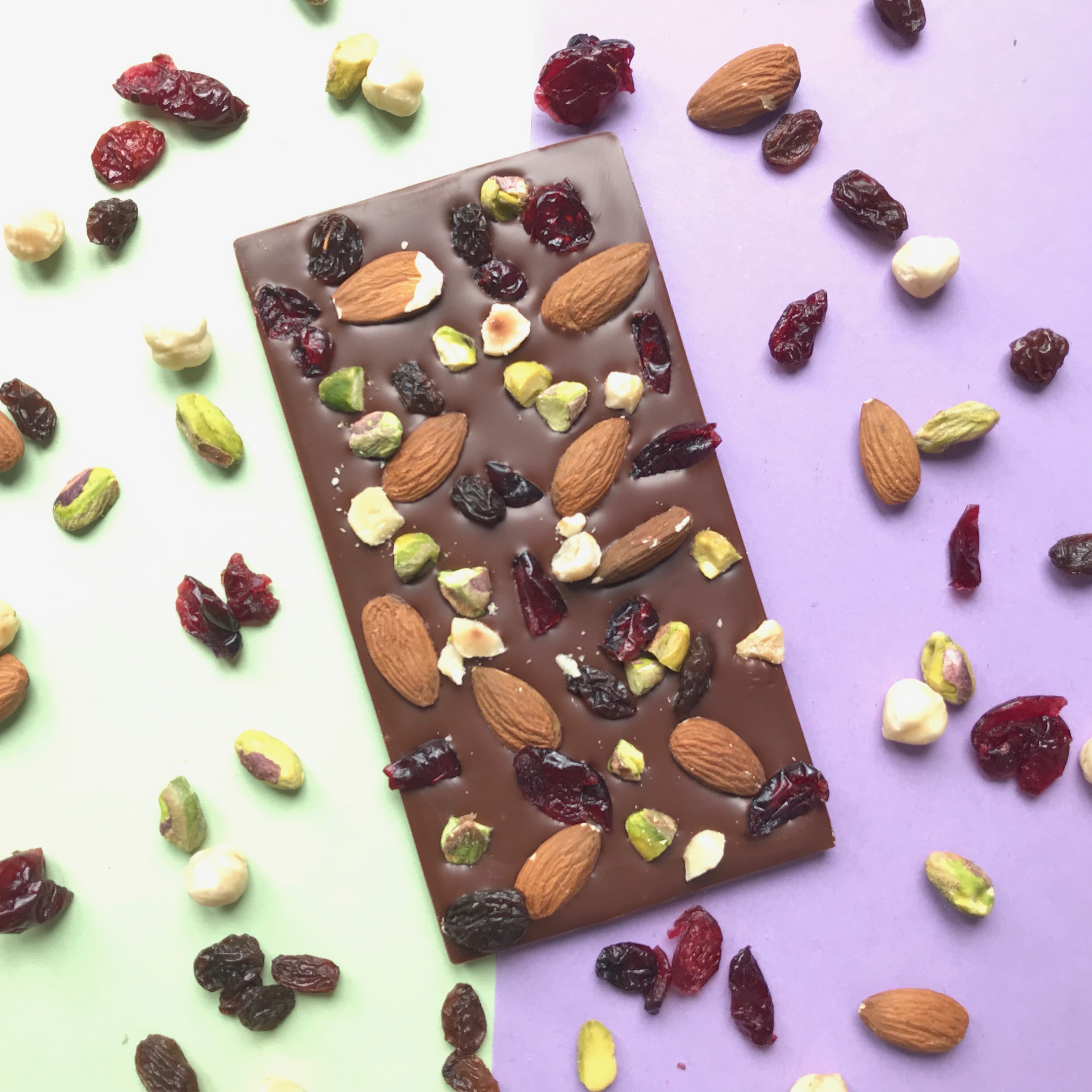 Vegan Milk Chocolate Fruit & Nut