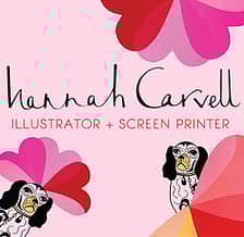 Hannah Carvell Screen Prints logo