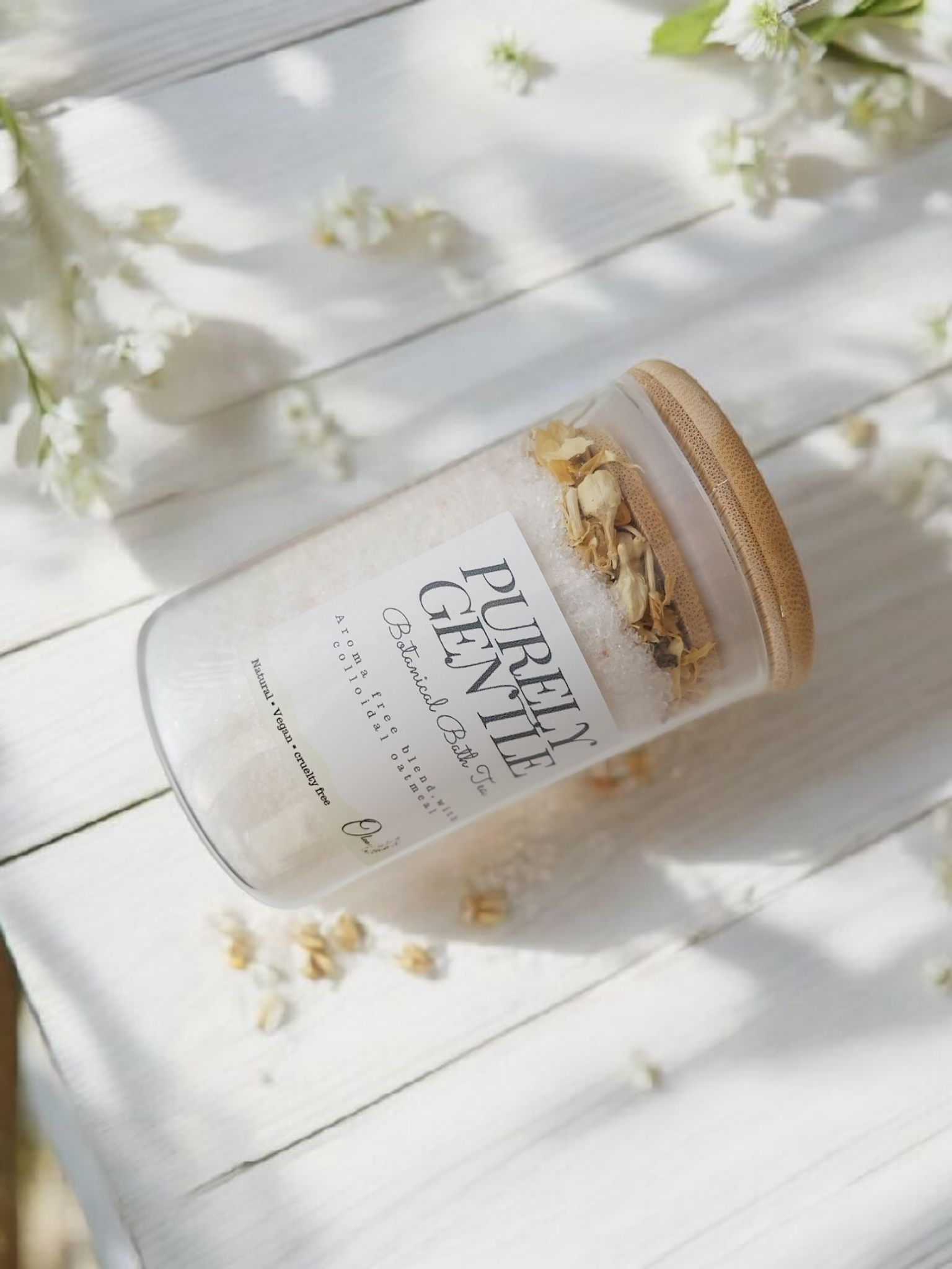 Purely Gentle bath tea