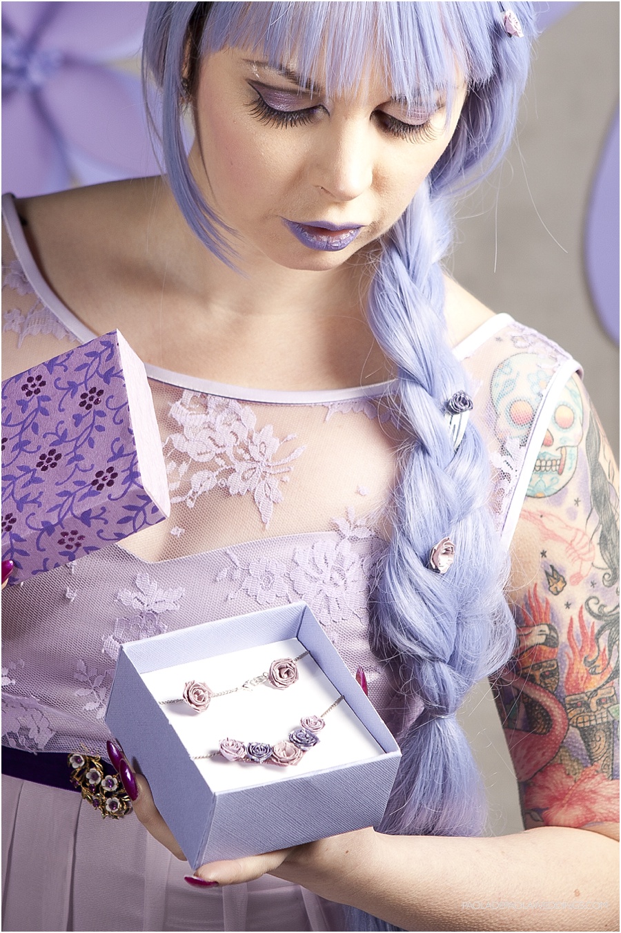 The Origami Boutique jewellery earring and necklace