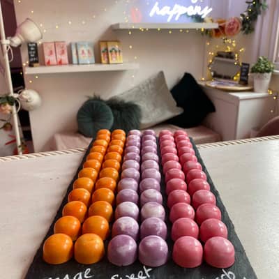 Our handpainted bonbons