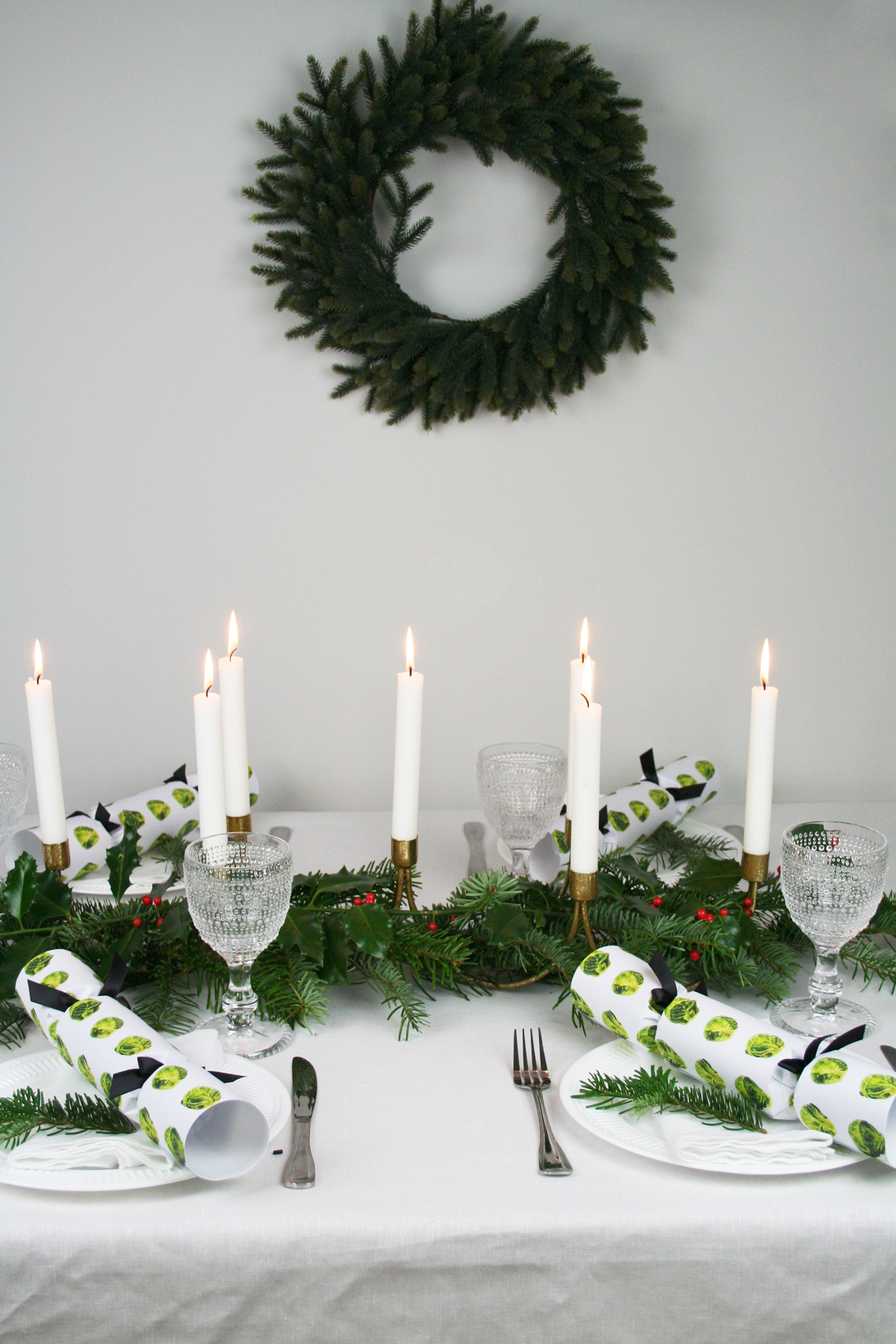 brussels sprouts christmas crackers