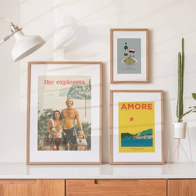 Personalised prints celebrating your travels