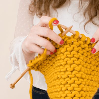 All of our products are hand knitted