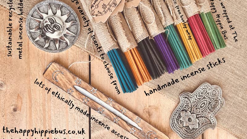 Handmade Indian Incense Sticks Plastic Free