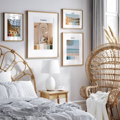 Colour palette prints in Be Your Gallery