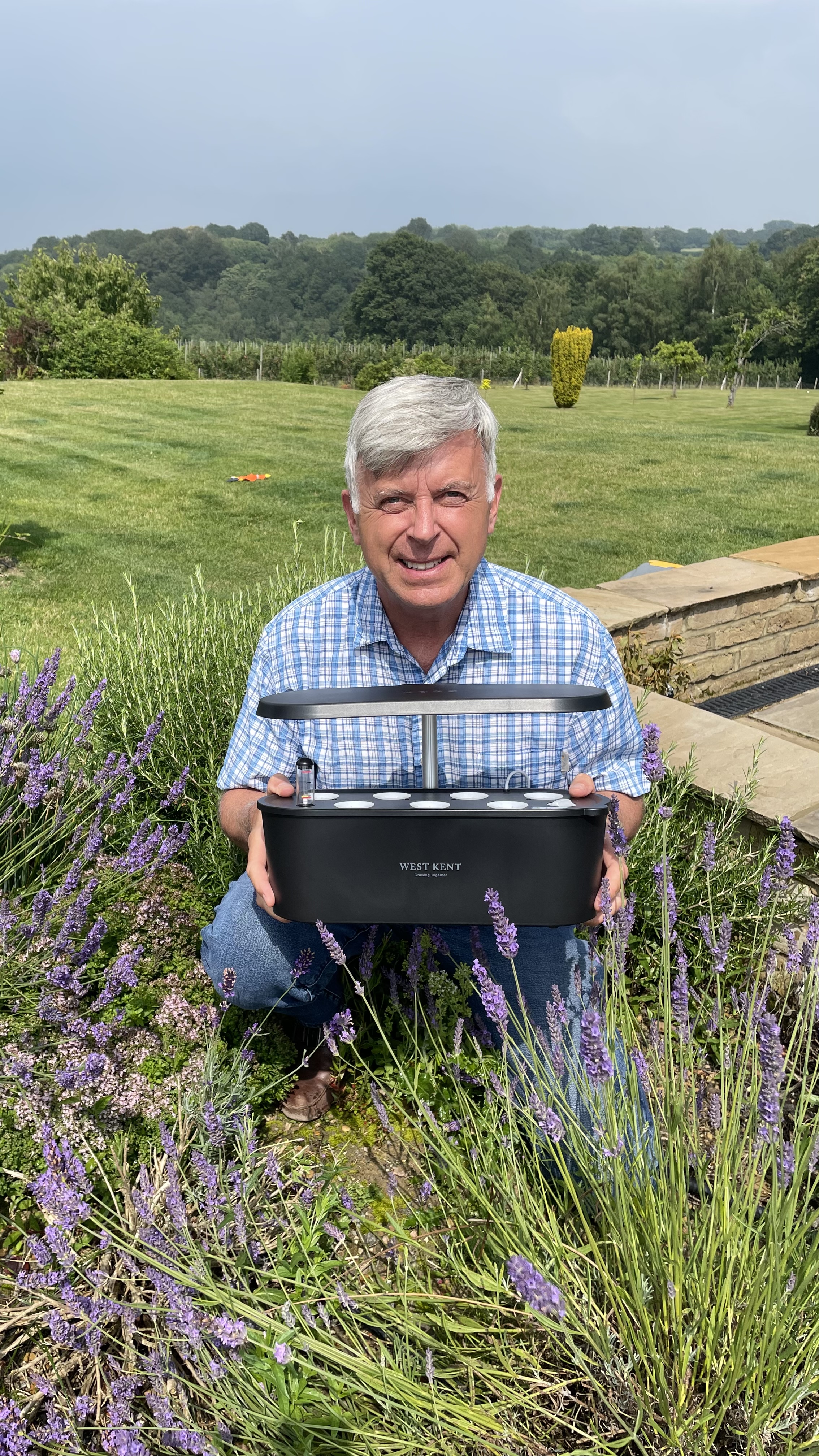 Holding the first ever kit