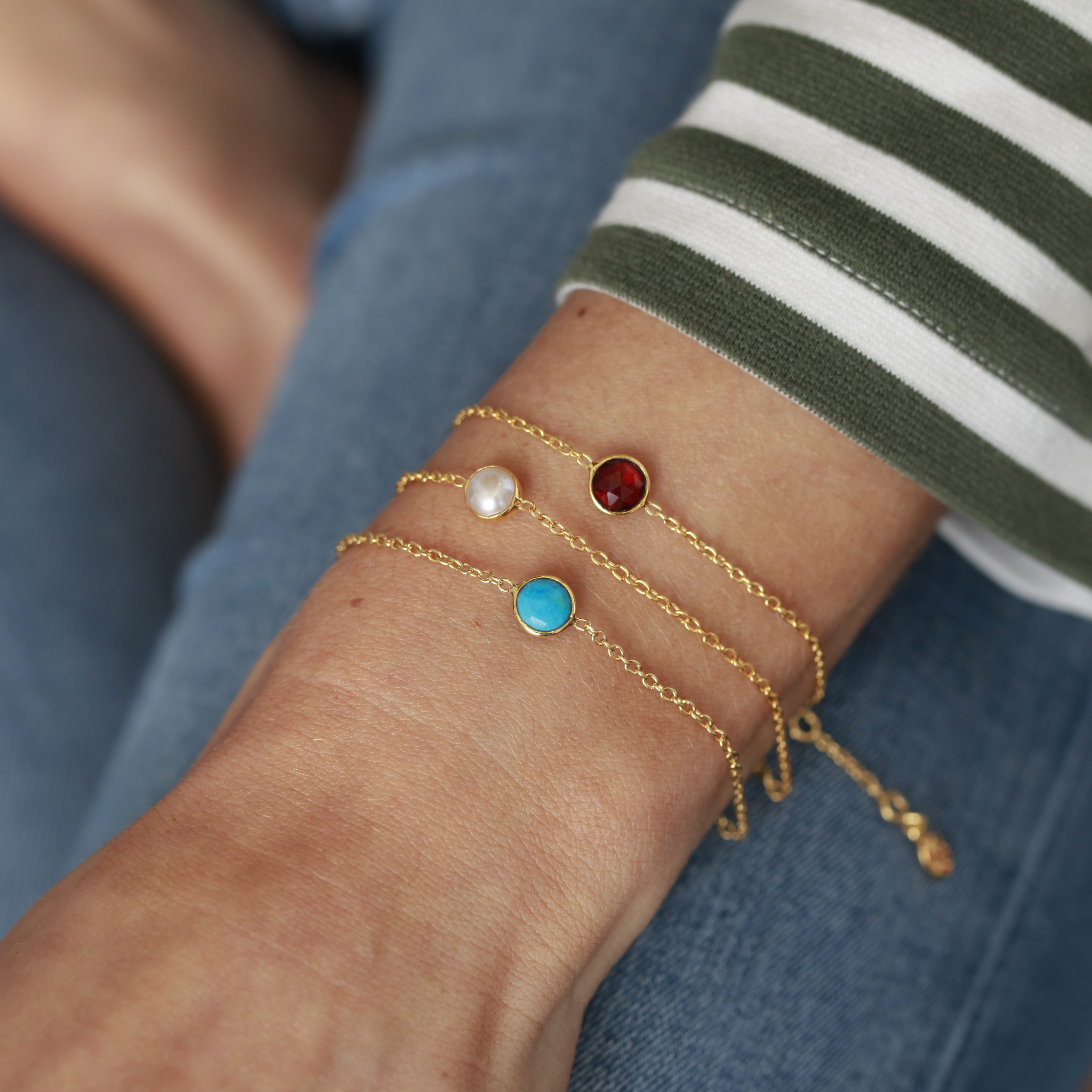 Birthstone Gemstone Bracelets