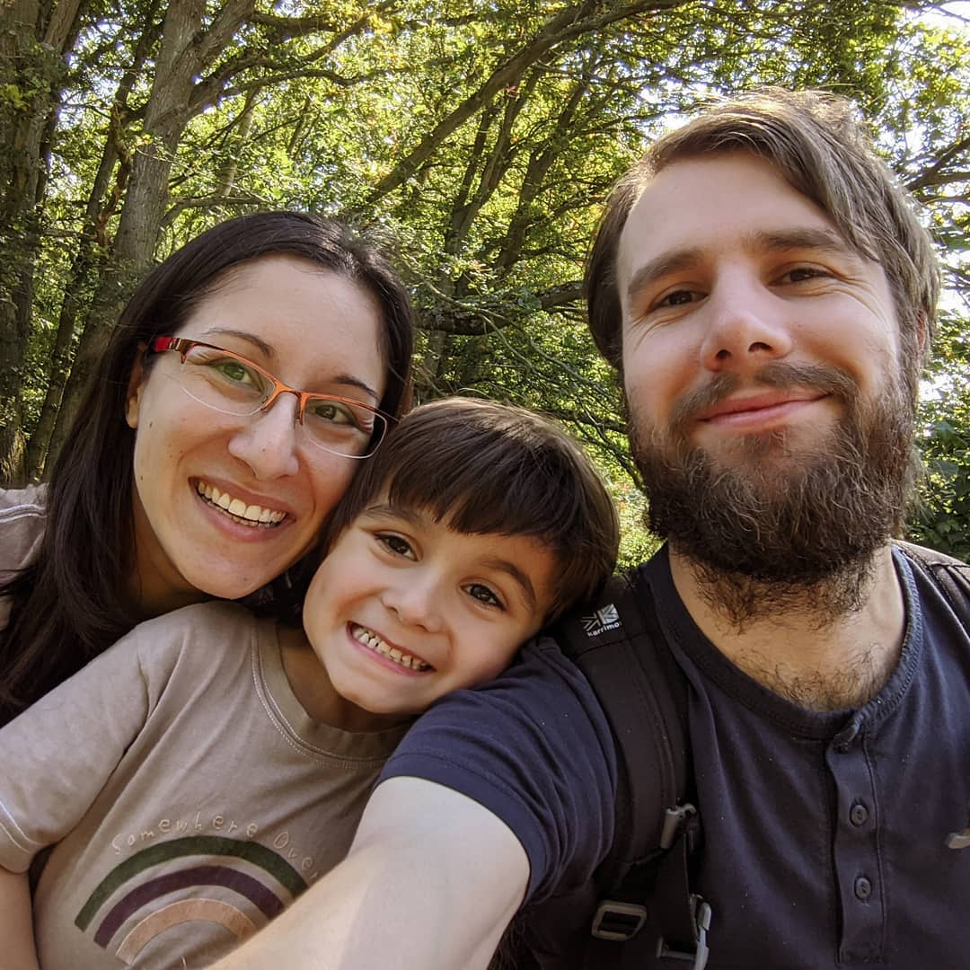 Hunter and Lola about us team photo