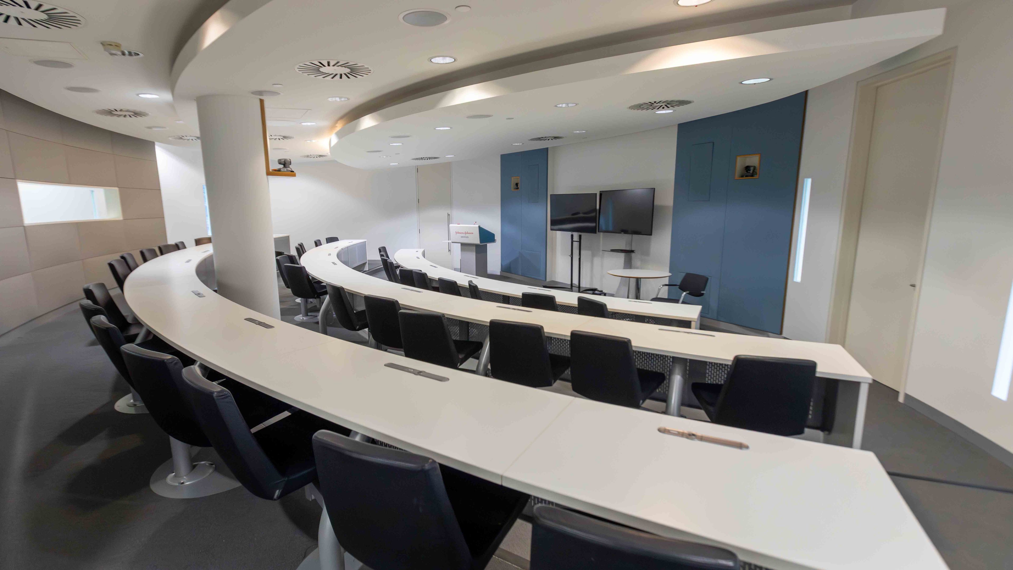 Auditorium in the Johnson & Johnson Institute facility location in Wokingham, United Kingdom