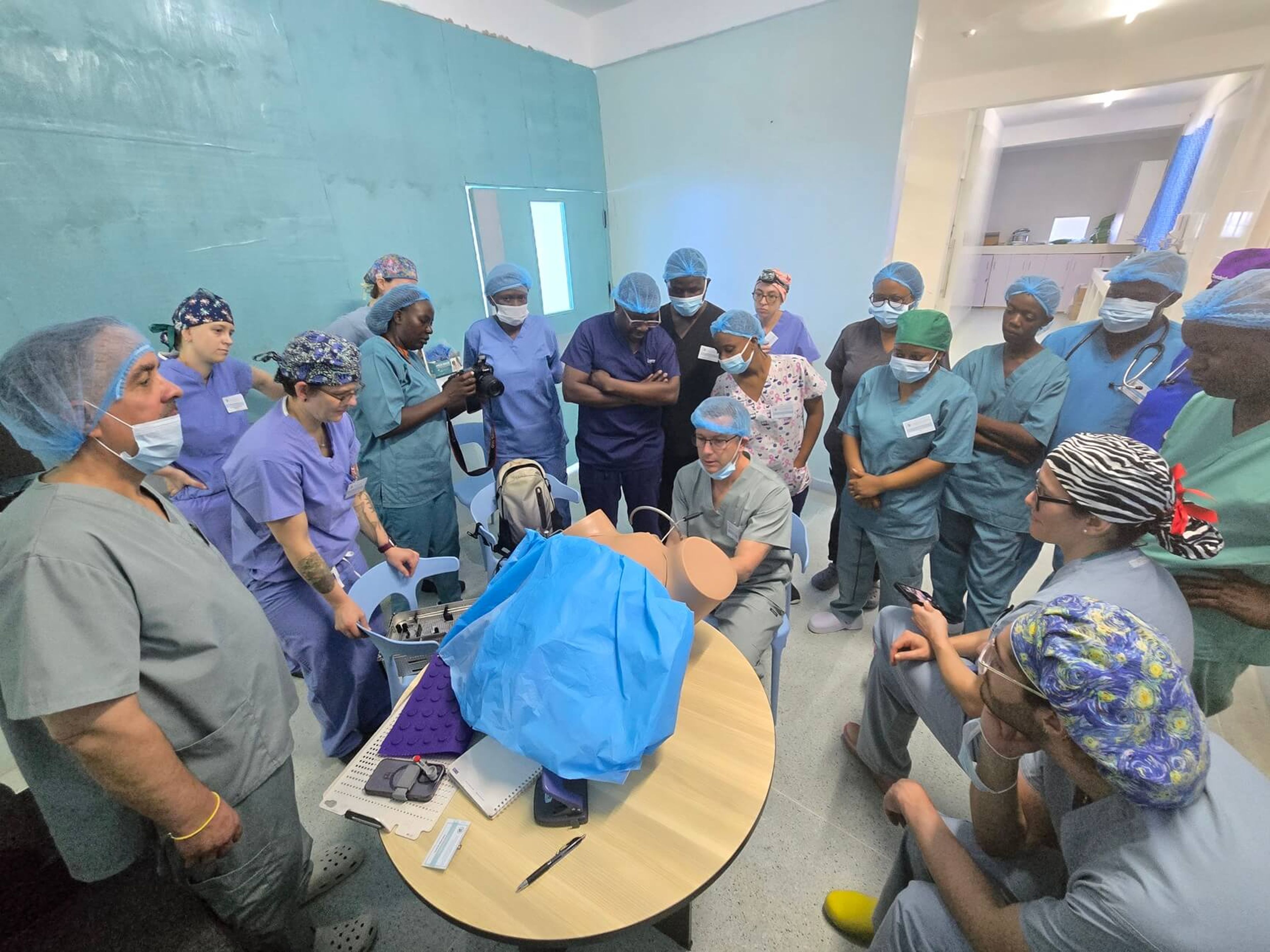 team of surgeons