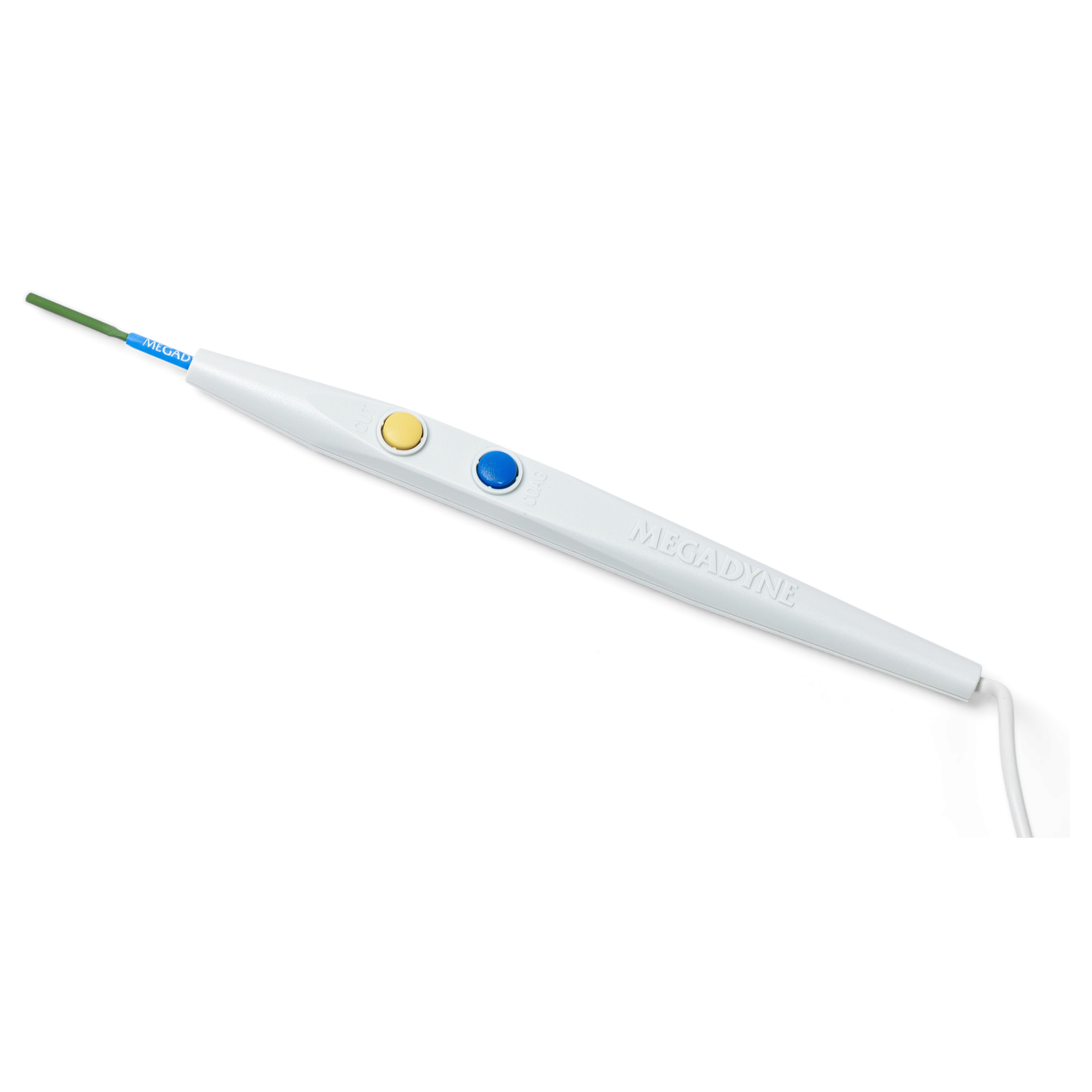 A zoomed-out product stock image of a MEGADYNE™ Electrosurgical Pencil