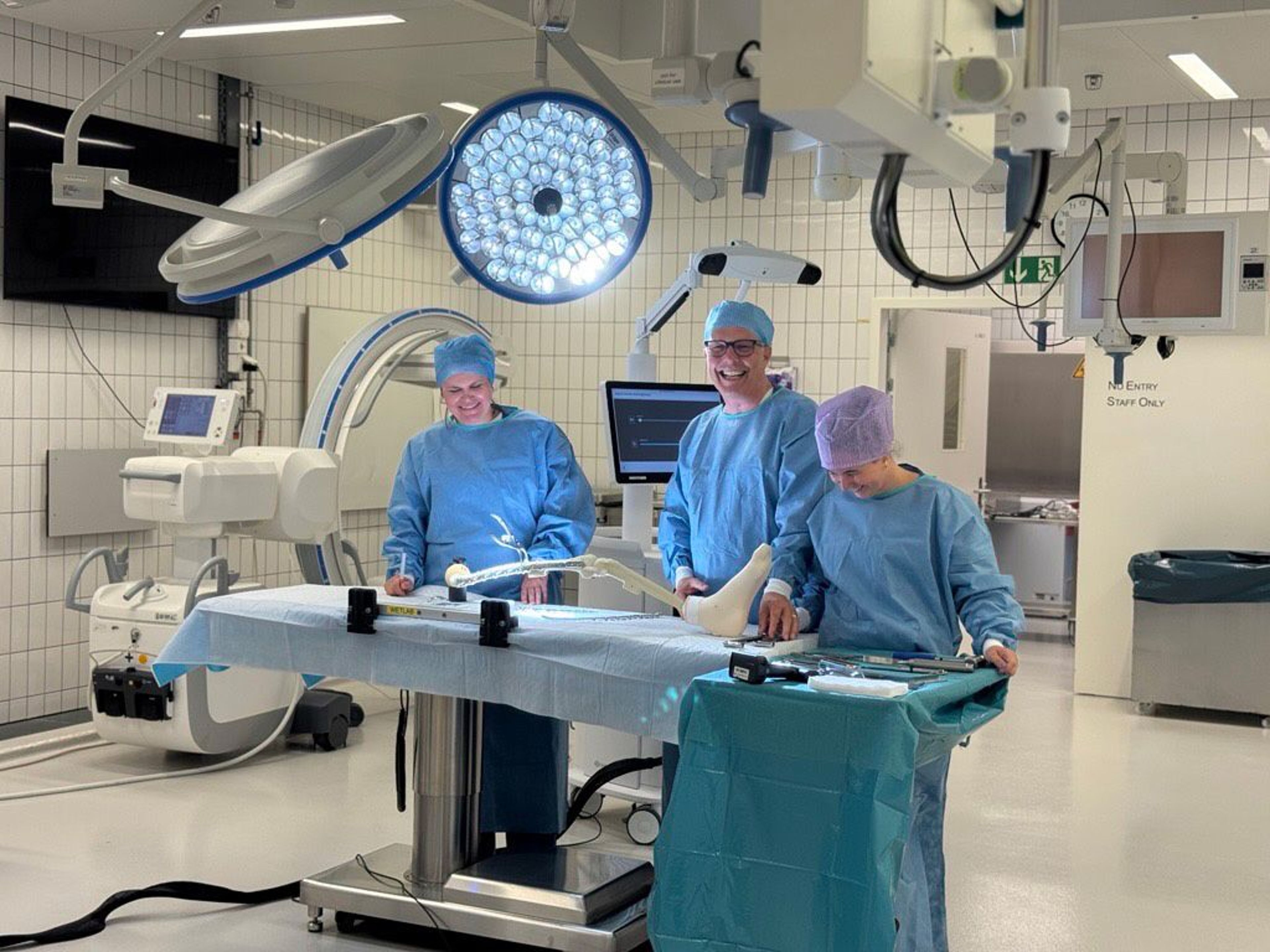 Anatomic lab in the Johnson & Johnson Institute facility location in Solothurn, Switzerland