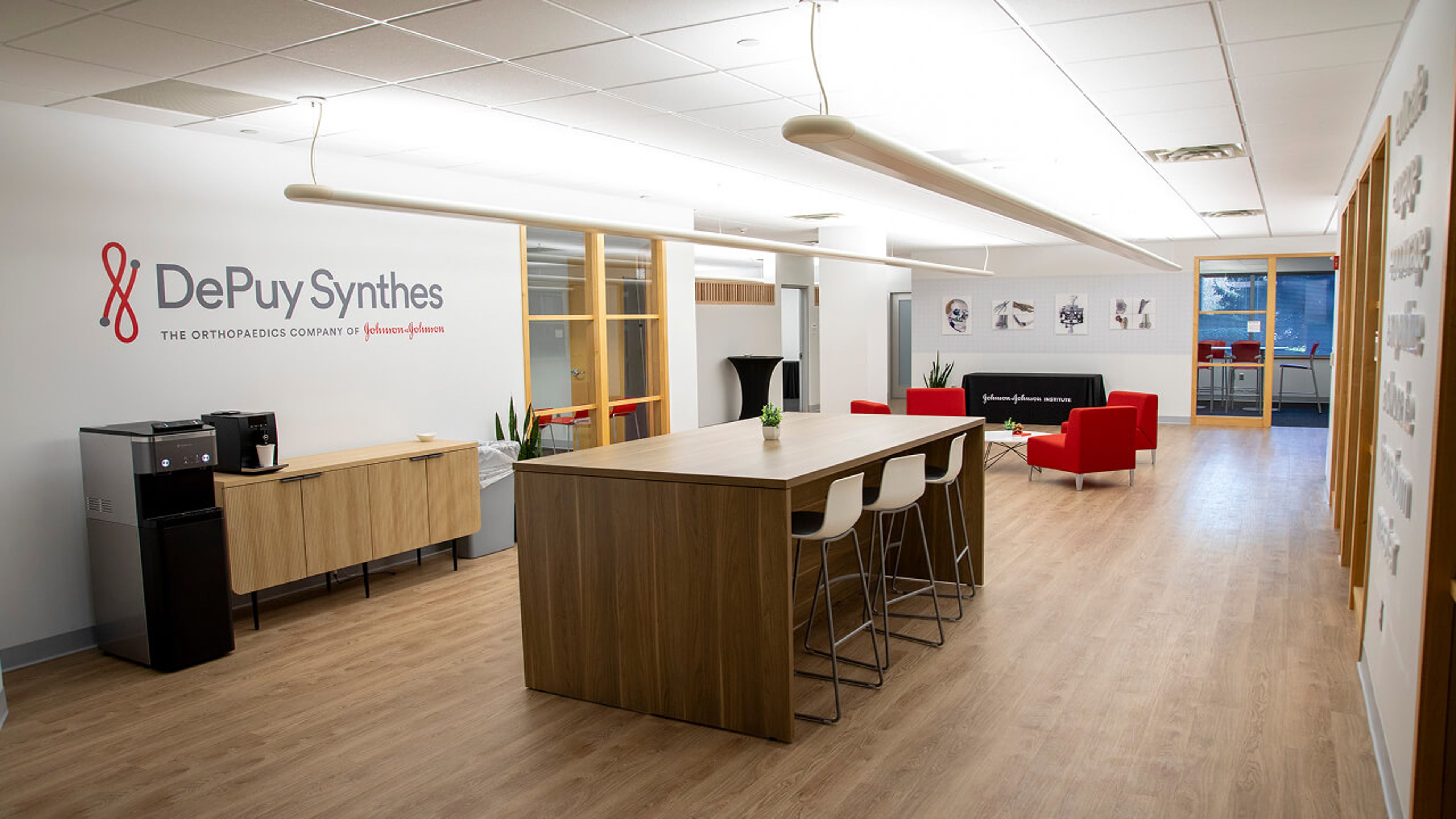 Customer Education Center in the Johnson & Johnson Institute facility location in West Chester, Pennsylvania