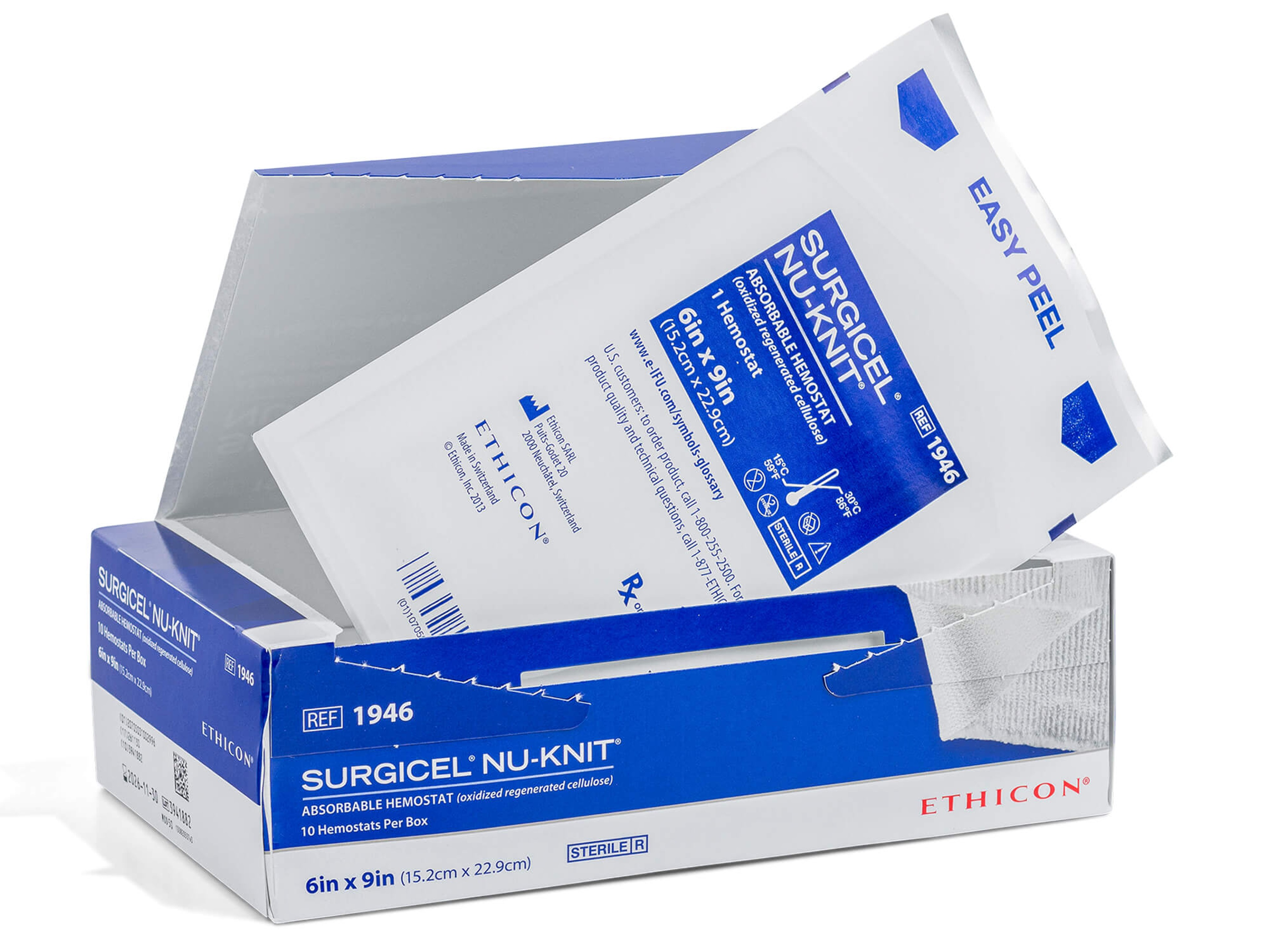 SURGICEL NU-KNIT™ Absorbable Hemostat