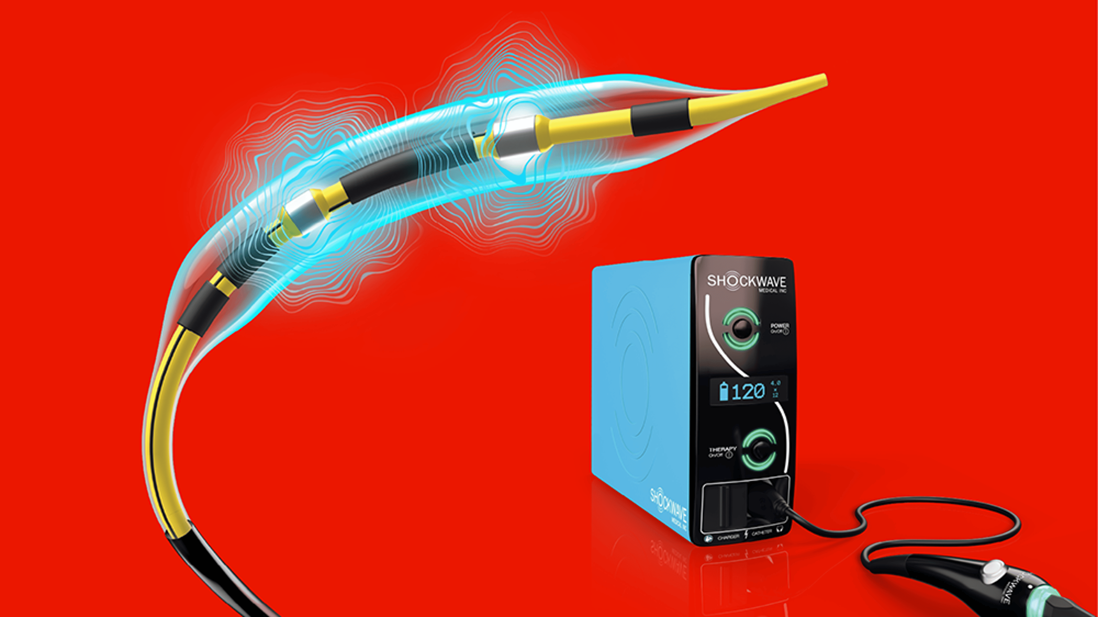 The Shockwave™ C2 Aero Fly Coronary IVL Catheter delivers pulses at 2 Hz, cutting IVL treatment time in half.