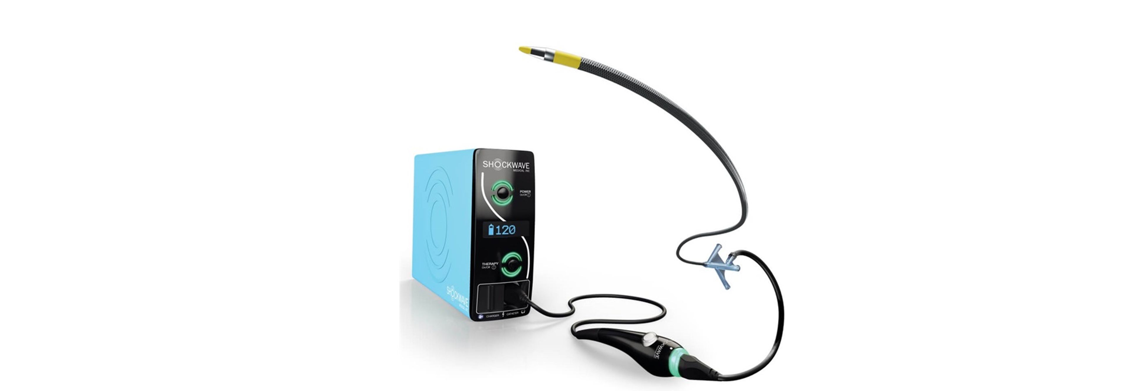 Shockwave Javelin Peripheral IVL Catheter, a novel intravascular lithotripsy (IVL) platform designed to modify calcium and cross extremely narrowed vessels in patients with peripheral artery disease (PAD).