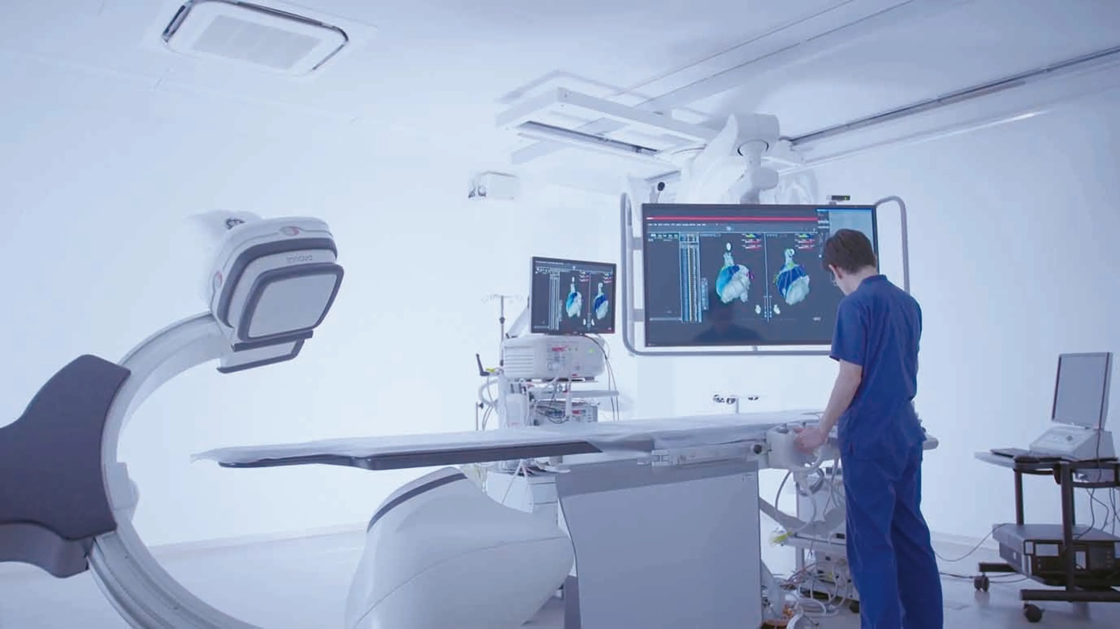 Catheter room in the Johnson & Johnson Institute facility location in Tokyo, Japan