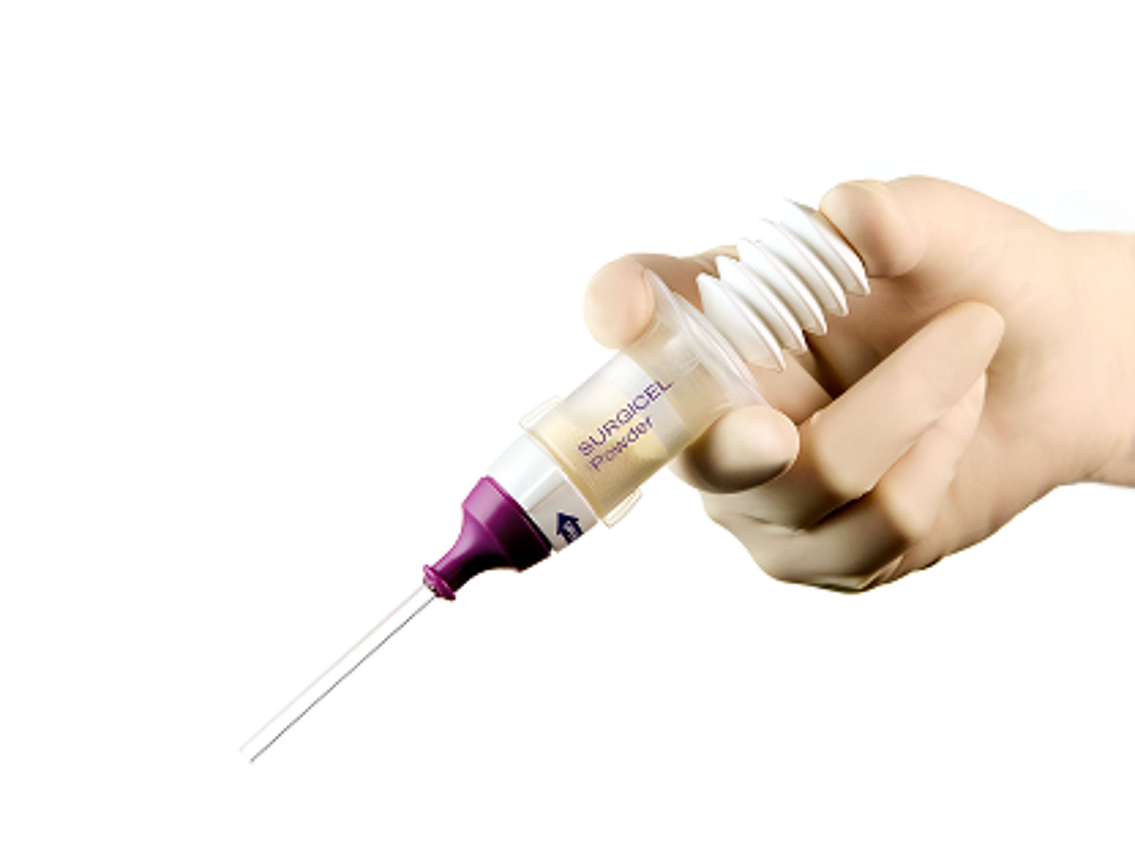 A person holding a Johnson & Johnson syringe
