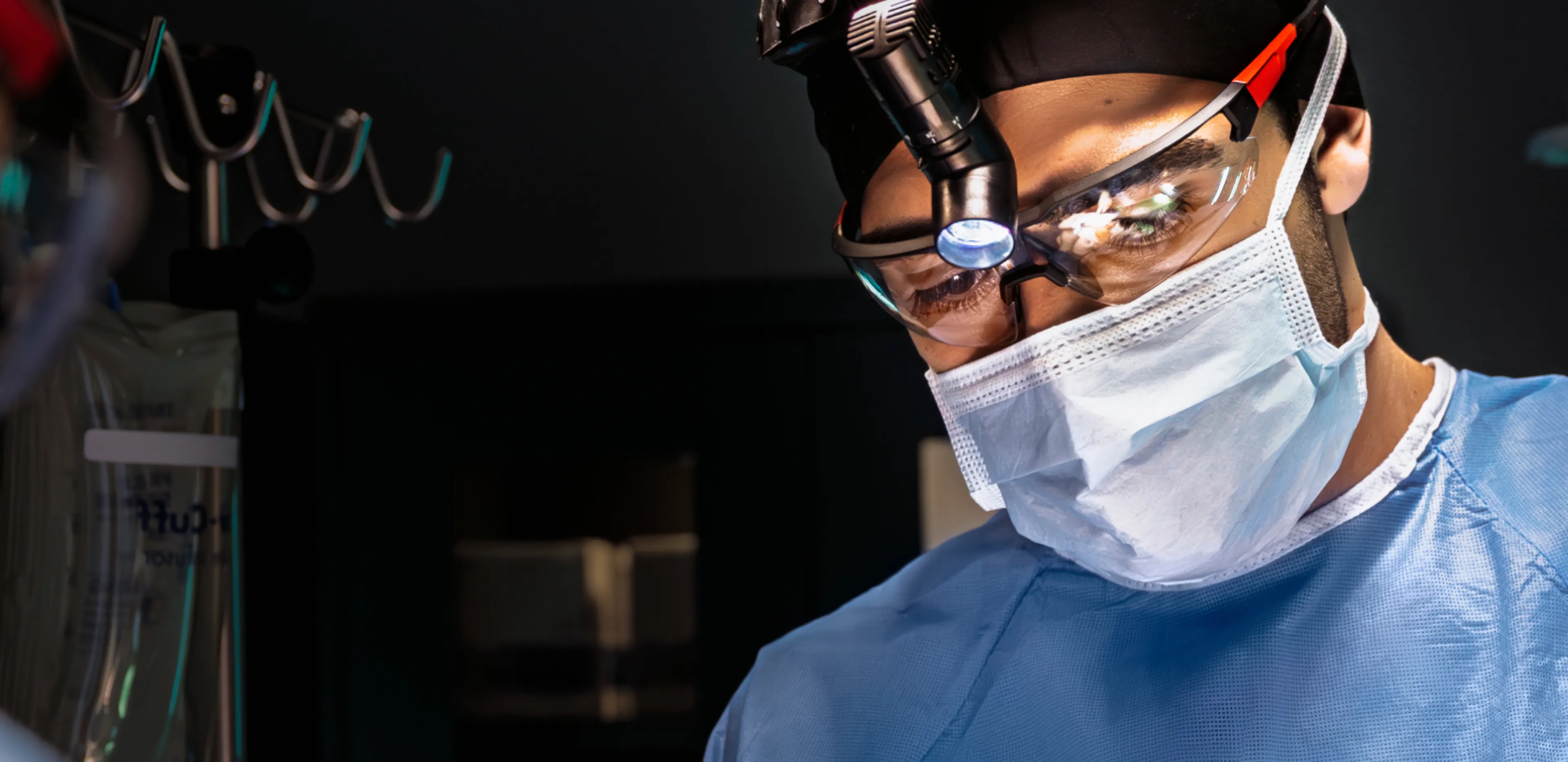 surgeon in operating room