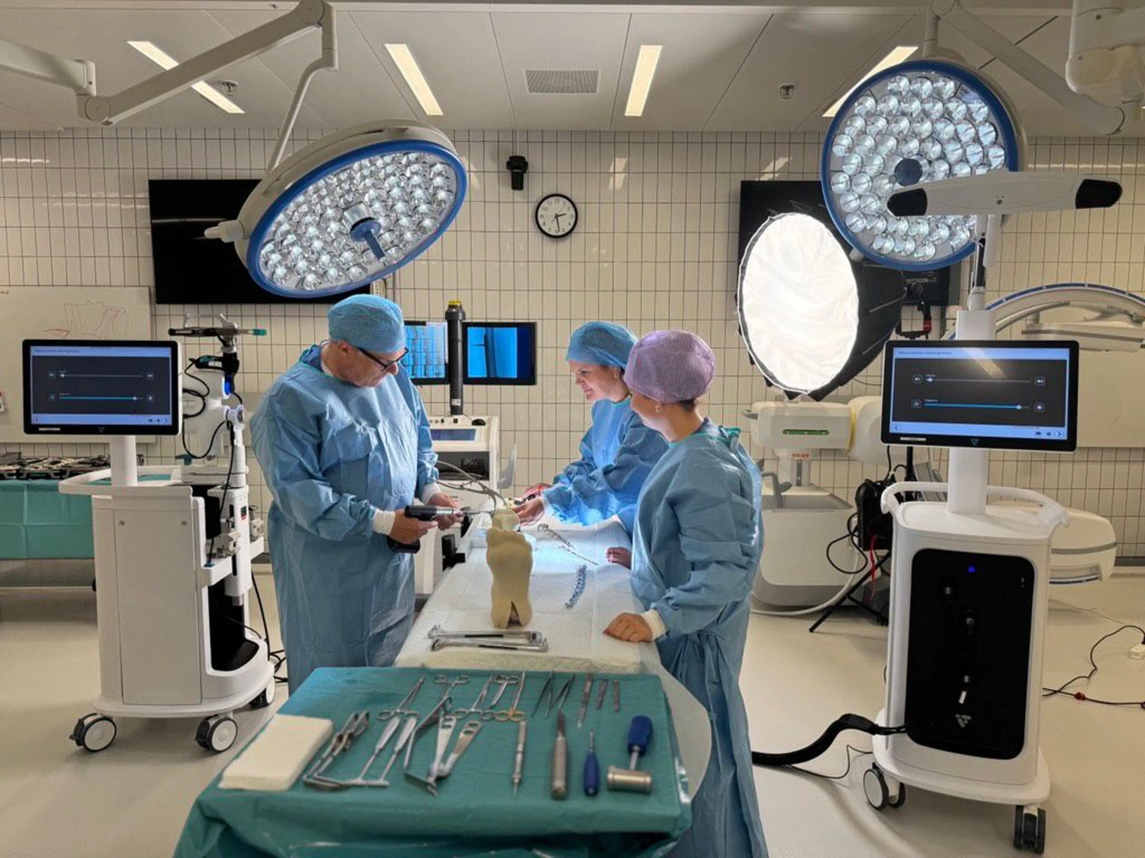 Wet lab in the Johnson & Johnson Institute facility location in Solothurn, Switzerland
