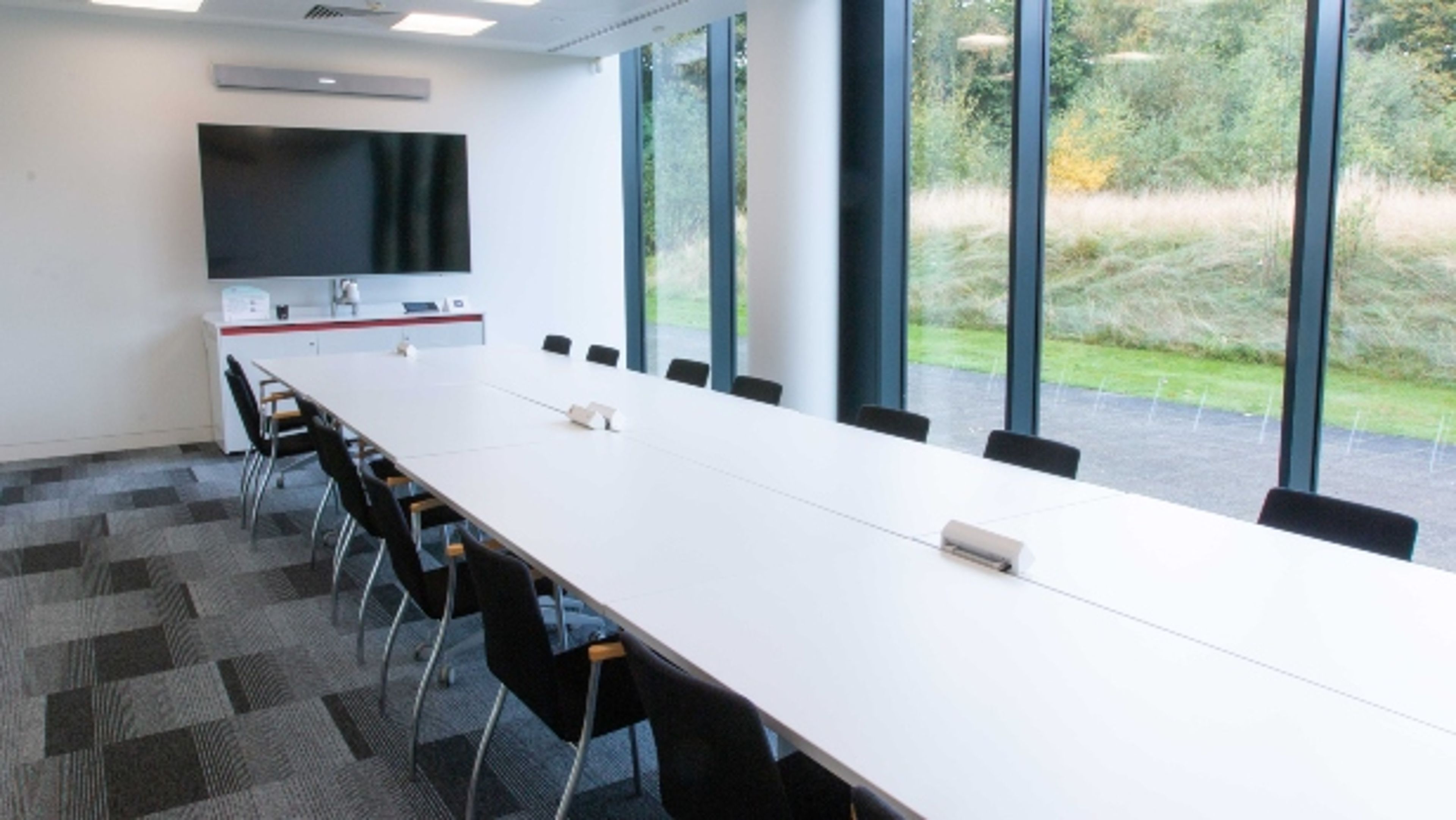 Conference room in the Johnson & Johnson Institute facility location in Wokingham, United Kingdom