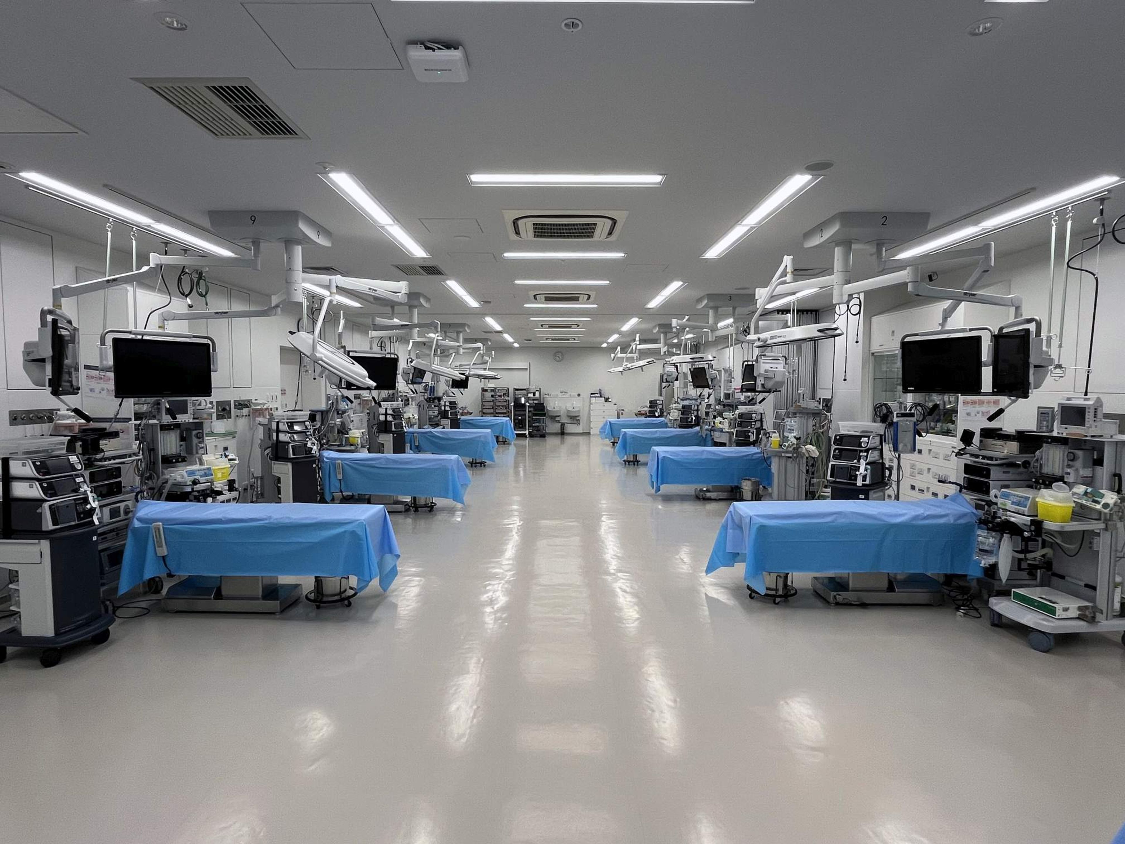 Lab room in the Johnson & Johnson Institute facility location in Tokyo, Japan