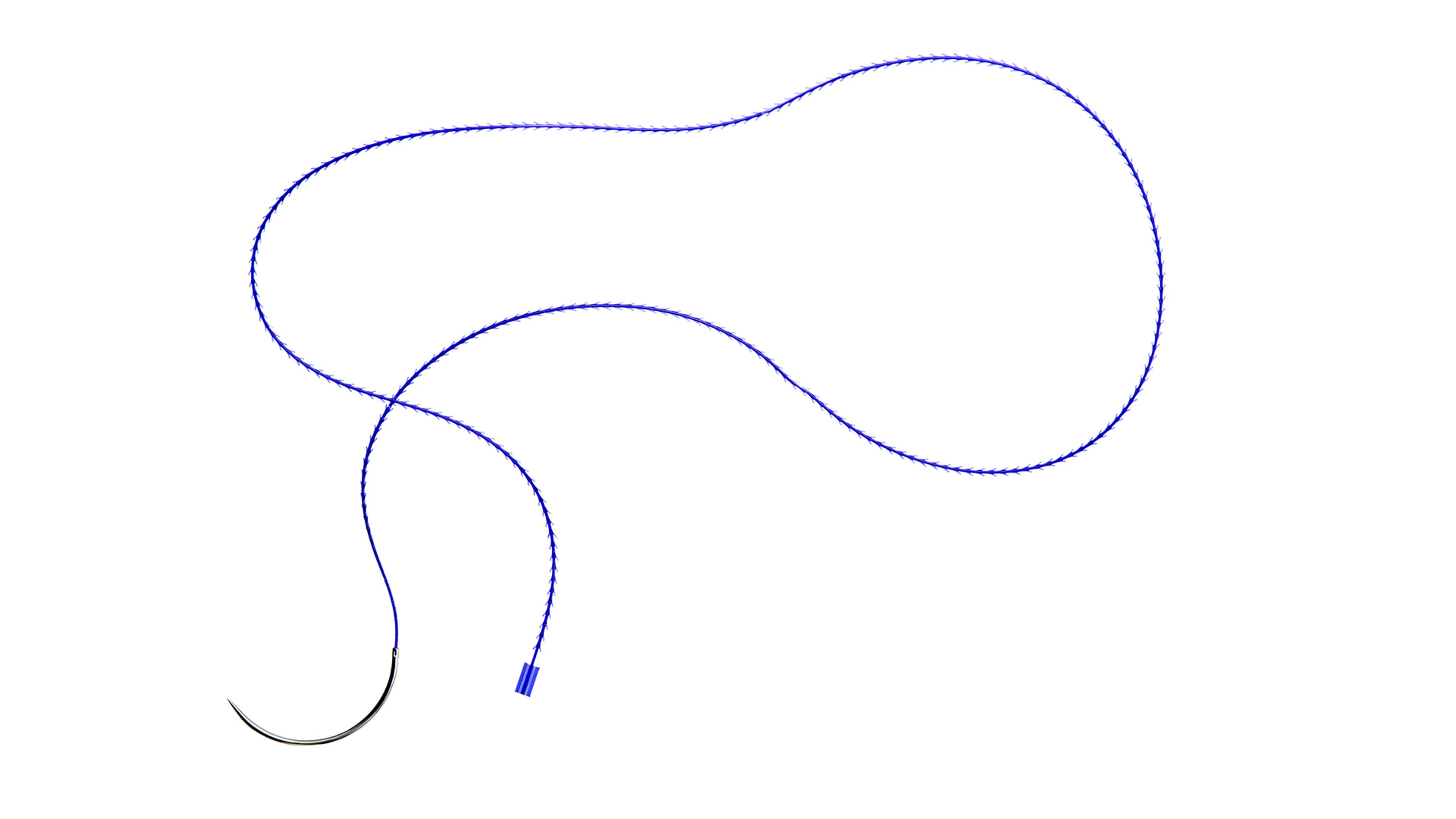 Stratafix strand laid out in a swirl pattern