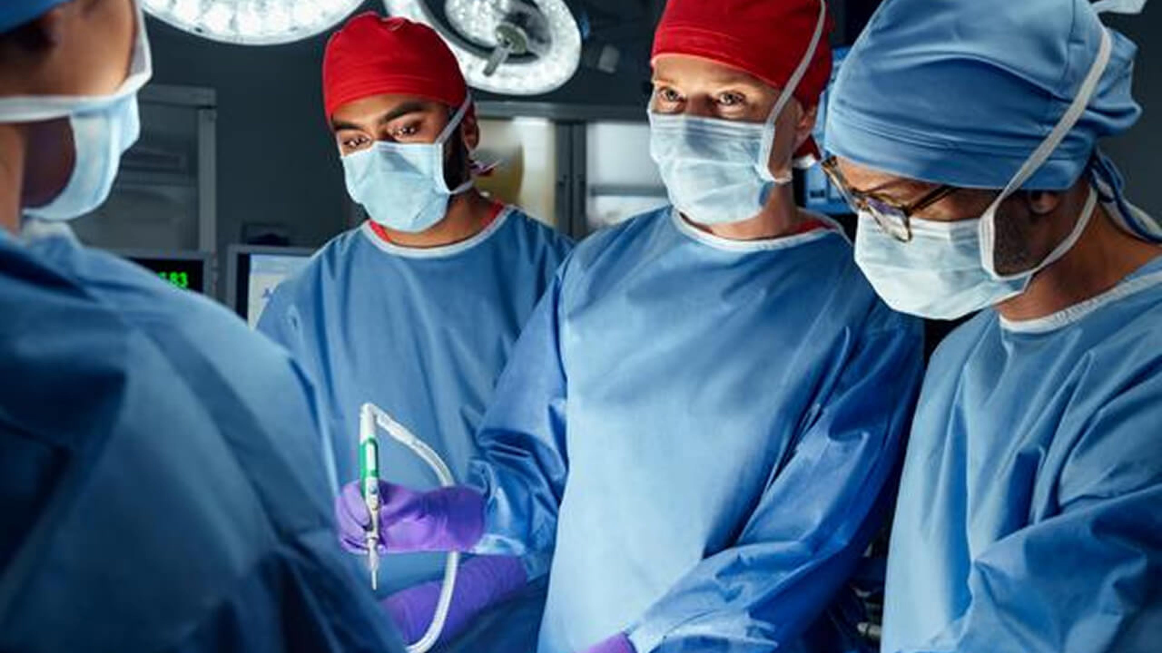 surgeons operating