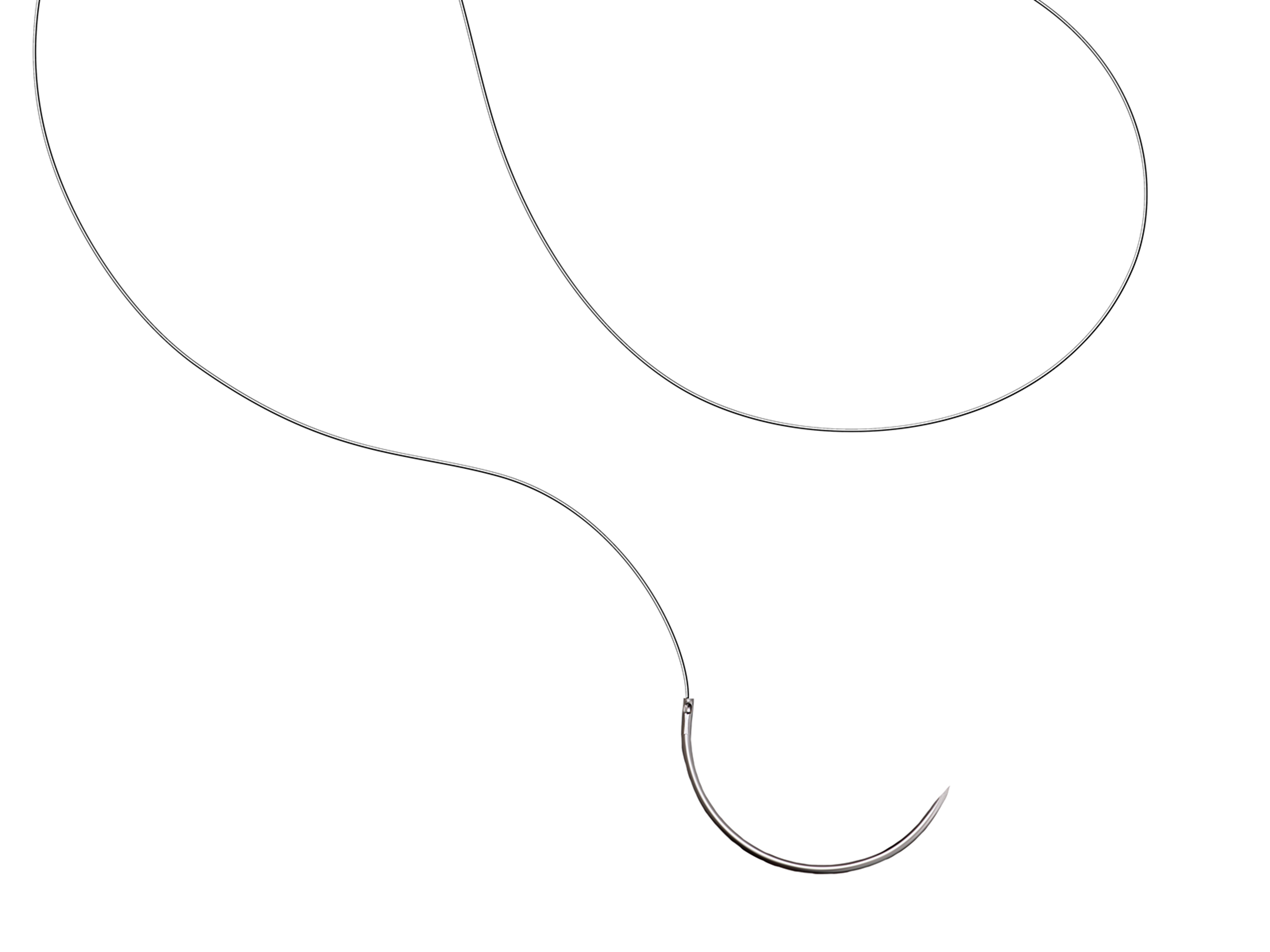 Surgical stainless steel suture